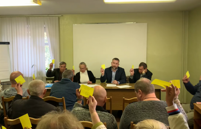 IX съезд партии «Грамада» вновь поддержал кандидатуру Сергея Черечня на должность председателя
